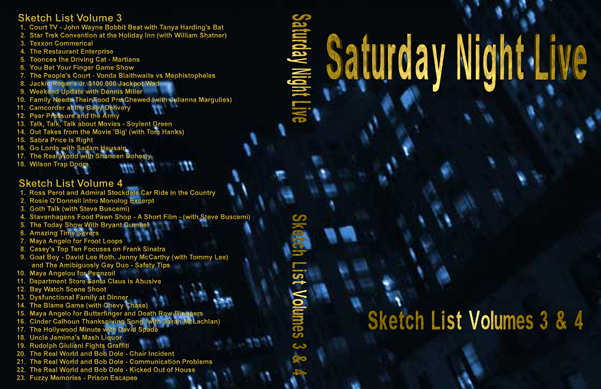 Sketch DVD Case Volume 3 & 4